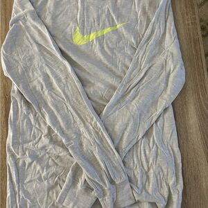 Nike Gray Long Sleeve Shirt